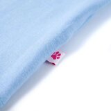  Dječja majica s volanima svjetloplava 104 | shoptok.hr