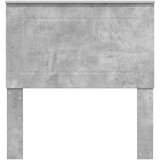  Uzglavlje s uzglavljem Betonski sivi 75 cm Konstruirano drvo | shoptok.hr