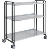 Kongamek Voziček za komisioniranje E-Commerce, 3 police, DxŠxV 1277 x 638 x 1300 mm | Shoptok.si