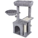 Rebel ANIMALS Grebalica za mačke sa platformom i igračkama siva 80cm RA-1003 | Eponuda.com