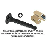 FF Set šrafova za gipsano-kartonske ploče Philips 3,5X45 500/1