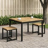  Stolić za kavu Bijela i crna 80 x 80,5 x 45 cm | shoptok.hr