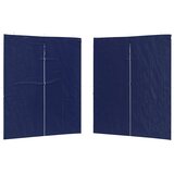  Zid šatora za zabavu 2 pcs Plava 200 x 195 cm PE i čelik | shoptok.hr