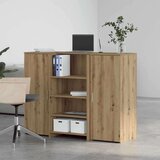  Recepcijski stol 135x50x103 5 cm od konstruiranog drva | shoptok.hr