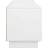  TV stalak 180 x 34 5 x 40 cm Bijela Konstruirano drvo - Bijela 179.5 x 34.5 x 40 cm | shoptok.hr