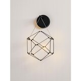 Nova Luce Crna LED zidna lampa aluminijska Nebula – | shoptok.hr