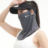 INF Poletna kolesarska maska za obraz za uporabo na prostem - Zračna in zaščita pred soncem DarkGrey, (22112160) | Shoptok.si