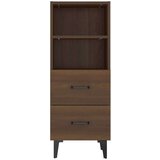  Komoda rjavi hrast 34,5x34x90 cm konstruiran les, (20654181) | Shoptok.si