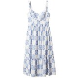 Mango Poletna obleka 'Sicilia' modra / bela | Shoptok.si