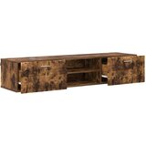vidaXL TV omarica Dimljeni hrast 150 x 39 x 30 cm Konstruiran les | Shoptok.si