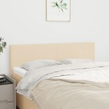 vidaXL Posteljno vzglavje 2 kosa krem 72x5x78/88 cm blago Cene