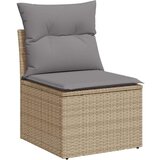  11-dijelni set vrtnih sofa od poliratana s jastucima bež | shoptok.hr