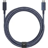 Belt Cable USB-C to USB-C Pro 2,4m Indigo