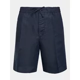 J.Lindeberg Kratke hlače iz tkanine Baron FMPA08410 Mornarsko modra Regular Fit