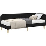  Kutni okvir kreveta Crna 80 x 200 cm tkanina | Eponuda.com