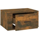  Zidni noćni ormarići 2 kom dimljenog hrasta 50x36x25 cm | shoptok.hr
