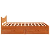 Okvir kreveta s ladicama 120 x 190 cm od masivne borovine | shoptok.hr