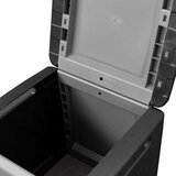  Vrtna kutija za pohranu 54 x 53 x 57 cm 130 L tamnosiva i crna | shoptok.hr