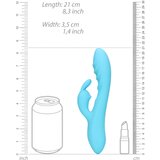 Shots Loveline - punjivi, vodootporni vibrator za klitoris (plavi) | shoptok.hr