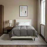  Zimska pokrivača Svijetlo siva 155 x 200 cm Mikrovlakna | shoptok.hr