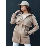 DStreet Kurtka damska parka MOZA beżowa | ePonuda.com