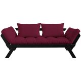 Karup Design Raztegljiv kavč Bebop Black/Bordeaux Cene