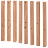 Vipack Dječji krevet od punog hrasta na kat/s dodatnim ležajem s prostorom za odlaganje 90x200 cm u prirodnoj boji Forrest – | shoptok.hr