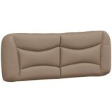  Posteljni okvir z vzglavjem kapučino 140x190 cm umetno usnje, (21086439) | Shoptok.si