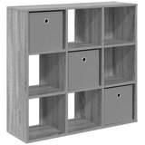  Kreveta s ladicama Siva Sonoma 88 5 x 29 x 84 5 cm | shoptok.hr