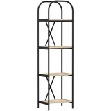 vidaXL Polica sonoma hrast 40 x 30 x 146 cm Konstruirano drvo | shoptok.hr
