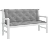  Jastuk za vrtnu klupu sivi 150 x (50+50) x 7 cm tkanina Oxford | Eponuda.ba