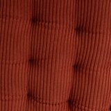Casa Selección Sedežna blazina iz rebrastega žameta 40x40 cm Merely – | Shoptok.si