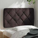 vidaXL Jastuk za uzglavlje tamnosmeđi 90 cm od tkanine | shoptok.hr