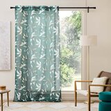 Douceur d intérieur Zelena prosojna zavesa iz tančice 140x280 cm Elsa – | Shoptok.si