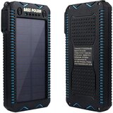 Bass_Polska BASS POLSKA solarni 2x USB powerbank 10000mAh + LED svetilka Cene