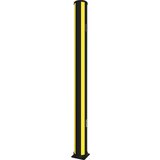 Axelent Stebrič za zaščito pred trki X-Protect, višina 2300 mm, cinkovo rumene, grafitno črne barve | Shoptok.si
