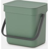 Brabantia Sort & Go koš za odpadke, 3 Liter - Fir Green Cene