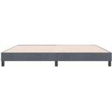  Krevet s boxspring oprugama bez madraca tamno sivi 180x220 cm baršun | shoptok.hr