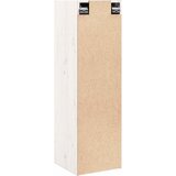  Zidni ormarići 2 kom bijeli 30x30x100 cm od masivne borovine | shoptok.hr