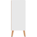  Komoda bijela 60 x 30 x 72 cm od konstruiranog drva - Bijela 1 | shoptok.hr