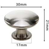 INF Ročaji za omare Ročaji za predale z vijaki 12 kosov Silver, (21549864) | Shoptok.si