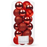  Kuglice za božićno drvce 4 cm 20 kom. crvene | shoptok.hr