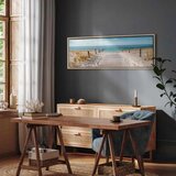  Slika - The Silence of the Sea 150x50 U prirodnom drvenom okviru | shoptok.hr