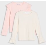 Sinsay Paket od 2 majica s dugim rukavima | shoptok.hr