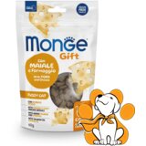 Monge GIFT Poslastica za mačke Grain Free Fussy Cat Svinjetina&Sir 60g Cene