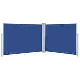  Uvlačiva bočna tenda 120 x 1000 cm plava | shoptok.hr