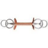 Finntack Žvala za konje sa kožom i dvostrukim prstenom 125mm | Eponuda.com