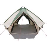  Teepee za 6 osoba Zelena i bijela 431 x 366 x 185 cm | shoptok.hr