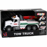  Construction Truck with Adjustable Crane Lights Sounds White 1:14 | Shoptok.si
