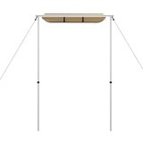Tenda za kamp-prikolicu i karavan 1,2 x 2 x 2,15 m bež | shoptok.hr